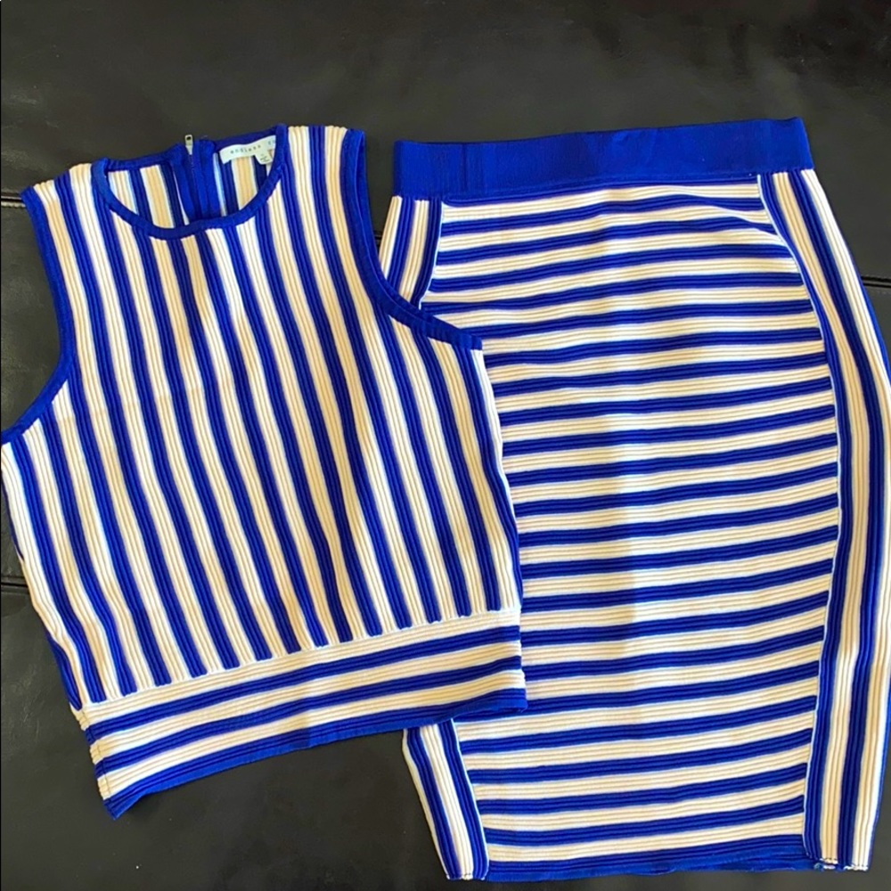 2 piece fashion skirt and too set